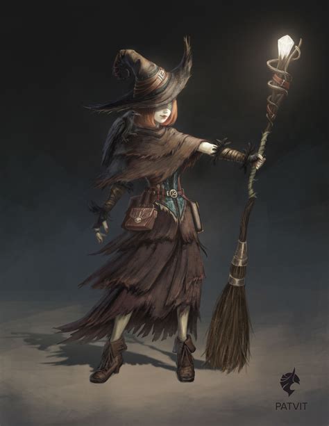 Young witch of the wastw